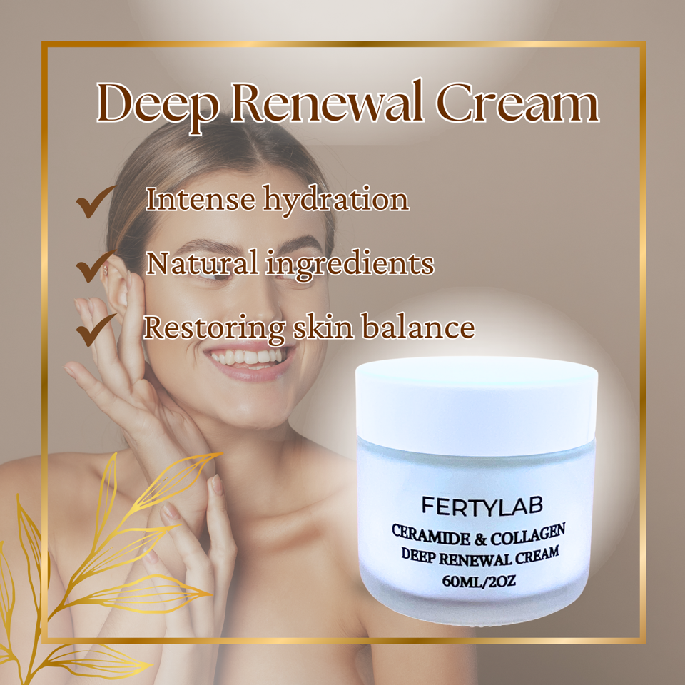 Deep Renewal Cream With Ceramide & Collagen - Image 6