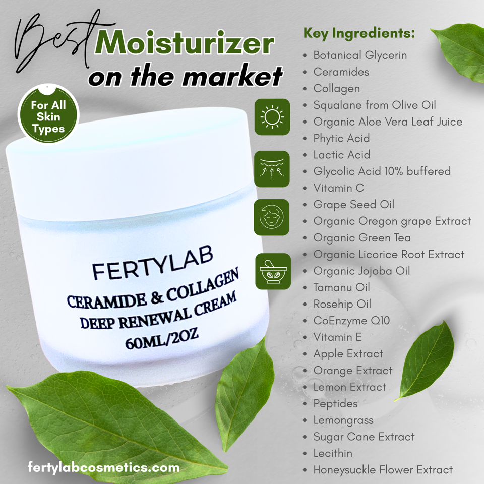 Deep Renewal Cream With Ceramide & Collagen - Image 3